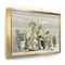 Designart - Composition of Orchids - Traditional Canvas in Gold Frame